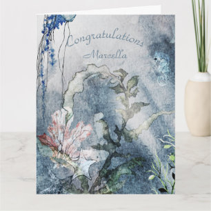 Personalisiert unter der Meeresküste Karte