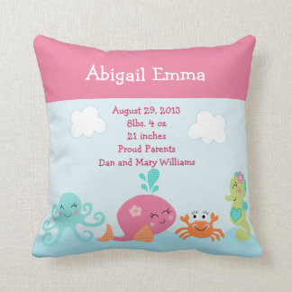 Personalisiert unter Meereslebewesen Pillow Keepak Kissen