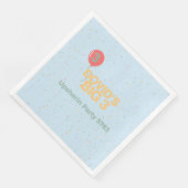 Personalisiert Upsherin Napkin Serviette (Ecke)