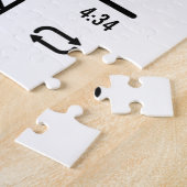 Personalisiert Valentine Foto Song Playlist Puzzle (Seite)