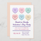 Personalisiert Valentinstag Party Einladung (Vorne/Hinten)