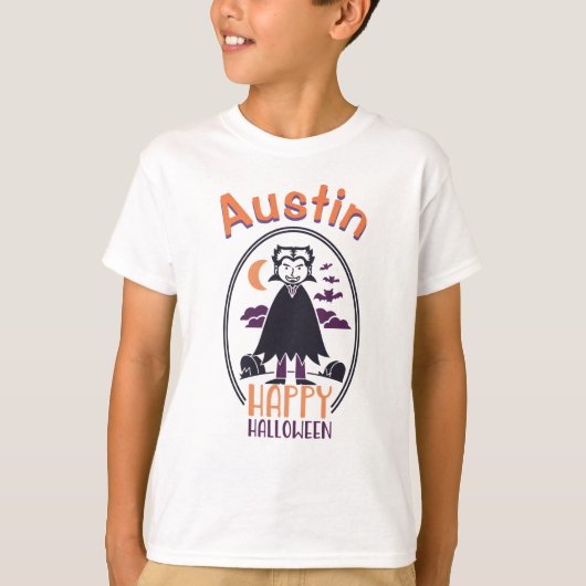 Personalisiert Vampire T-Shirt (Vorderseite)