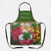 Personalisiert Veggie Platter Schürze (Vorderseite)