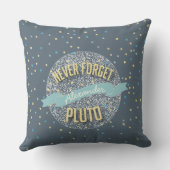 Personalisiert Vergessen Sie den Pluto-Polar-Bär n Kissen (Rückseite)