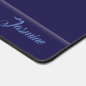 Personalisiert Verziert Blue Lila Mandala Schreibtischunterlage (Ecke)