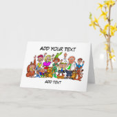 Personalisiert Viel Glück Karte (Gelbe Blume)