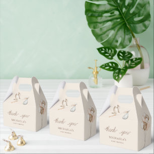 Personalisiert Vielen Dank an die Kinderdusche von Geschenkschachtel