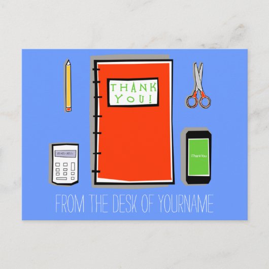 Personalisiert Vielen Dank, dass Sie die Karte hor (Vorderseite)