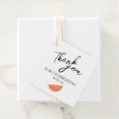 Personalisiert Vielen Dank (Platz) Geschenkanhänger (Beispiel)