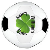 Personalisiert Vierblättriges Kleeblatt Lucky Fußball (Gedreht)