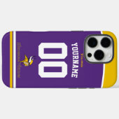 Personalisiert Vikings Jersey American Football Case-Mate iPhone Hülle (Rückseite (Horizontal))