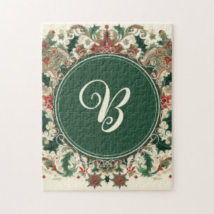 Personalisiert Viktorianisch/klassisch/Vintage Wei Puzzle