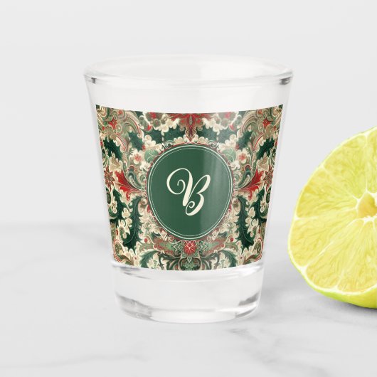 Personalisiert Viktorianisch/klassisch/Vintage Wei Schnapsglas (Vorderseite)