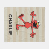 Personalisiert Vintag Elmo Fleecedecke (Vorderseite (Horizontal))