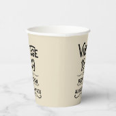 Personalisiert Vintage 75. Geburtstagsgeschenke sc Pappbecher (Rechts)