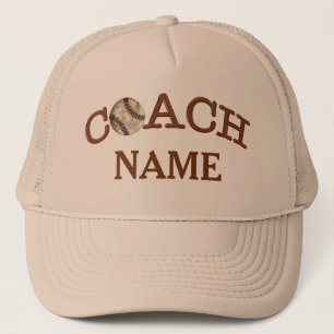 PERSONALISIERT Vintage Coach Baseball Cap Truckerkappe