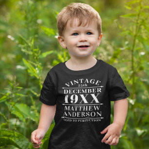 Personalisiert Vintage gealtert auf Perfektion Kleinkind T-shirt