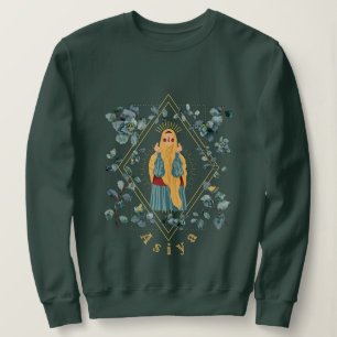 Personalisiert Vintage grüne Muslimah Sweatshirt