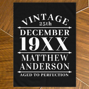 Personalisiert Vintage - Perfekt gealtert Tischdecke
