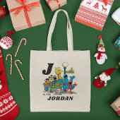 Personalisiert Vintage Sesamstraße Pals Tragetasche