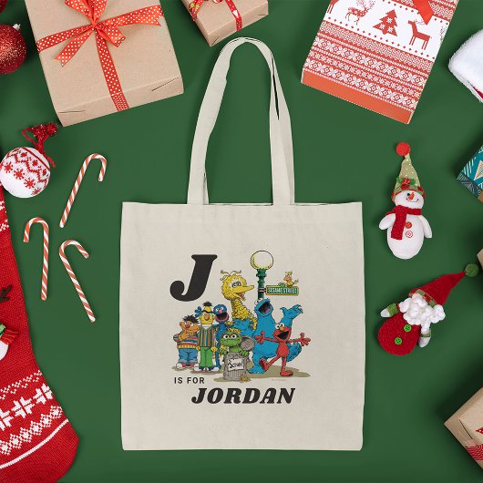 Personalisiert Vintage Sesamstraße Pals Tragetasche