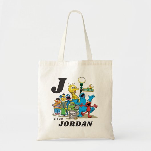 Personalisiert Vintage Sesamstraße Pals Tragetasche (Vorne)