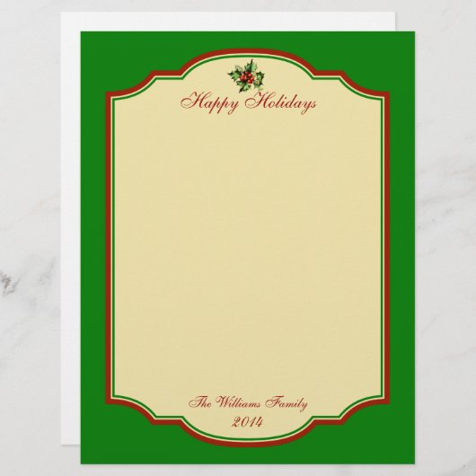 Personalisiert Vintage Weihnachten Weihnachtsfeier (Vorne/Hinten)