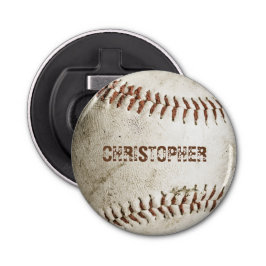 Personalisiert Vintager Baseball Flaschenöffner