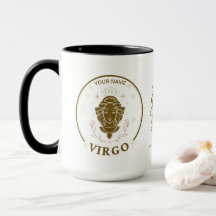 Personalisiert Virgo Zodiac 15 oz Kaffee Tasse