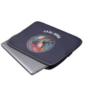 Personalisiert Virgo Zodiac Laptopschutzhülle (Vorne Knopf)