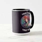 Personalisiert Virgo Zodiac Tasse (VorderseiteRechts)