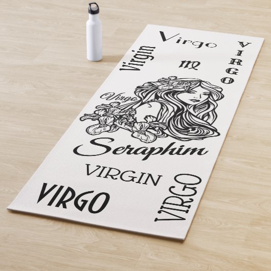 Personalisiert Virgo Zodiac Yoga Mat Yogamatte (Beispiel)