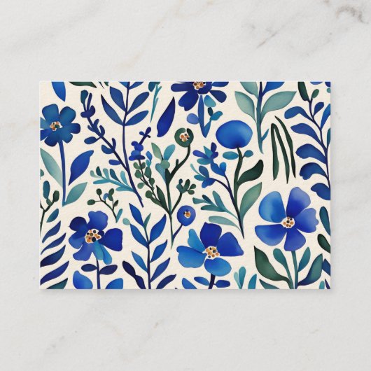 Personalisiert Visitenkarte (Rückseite)