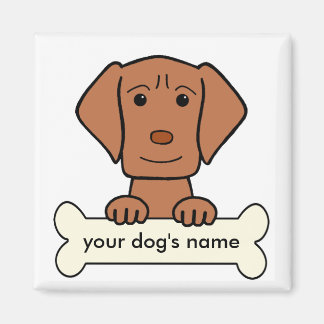 Personalisiert Vizsla Magnet