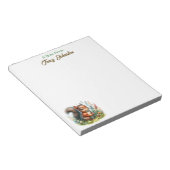 Personalisiert vom Desk des Wasserfarbeneichhörnch Notizblock (angewinkelt)