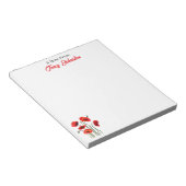 Personalisiert vom Schreibtisch der Aquarellpfeife Notizblock (angewinkelt)