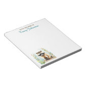 Personalisiert vom Schreibtisch | Raccoon Notizblock (angewinkelt)