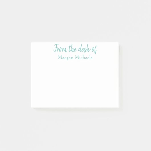 PERSONALISIERT VON DER ZEICHNUNG DER POST-ZEICHEN POST-IT KLEBEZETTEL (Vorderseite)