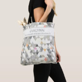 Personalisiert von Faith Gray Triangle Pattern Tasche (Von Nahem)