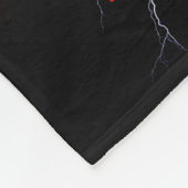 Personalisiert von Löwen-Vater zu meinem Wolfsinne Fleecedecke (Ecke)