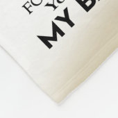 Personalisiert von Vater zu Tochter hoffe ich, das Fleecedecke (Ecke)