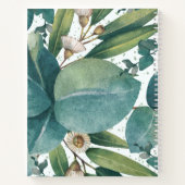 Personalisiert wachsen Sie Ihre eigene Pflanze wei Notizblock (Rückseite)