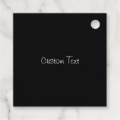 Personalisiert wachsende positive Gedanken Ästheti Geschenkanhänger (Rückseite)