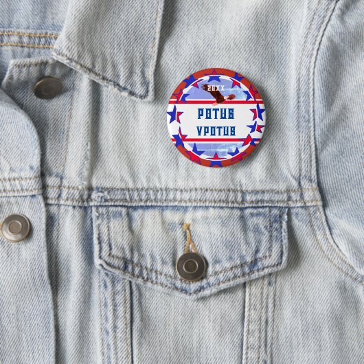Personalisiert - Wahl Potus - Vize Potus Button (Beispiel)