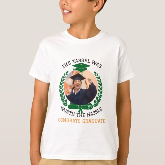 Personalisiert war die Tassel das Foto der Hassle T-Shirt (Vorderseite)