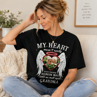 Personalisiert war mein Herz nicht fertig für ein  T-Shirt