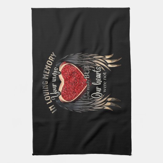 Personalisiert waren Ihre Wünsche bereit, aber uns Geschirrtuch (Vertikal)