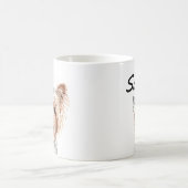 Personalisiert Watercolor Yorkie Terrier Tasse (Mittel)