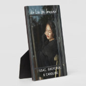 Personalisiert We Liebe You Oma Foto Script Fotoplatte (Seite)