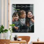 Personalisiert We Liebe You Oma Foto Script Leinwanddruck<br><div class="desc">Personalisiert We Liebe You Oma Foto mit Script Typografy Leinwand (alle Texte können angepasst werden)</div>